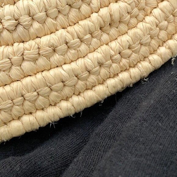 LOEWE Bunny Basket Bag Raffia Natural/Yellow A223S18X01 - Picture 7 of 13